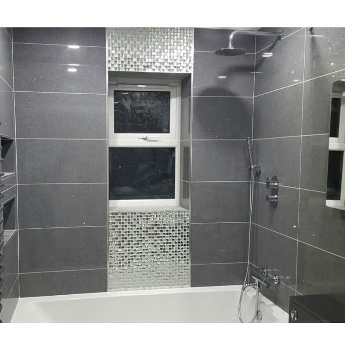 Grey Quartz Stardust Premium Wall/Floor Tile - 300 x 600mm
